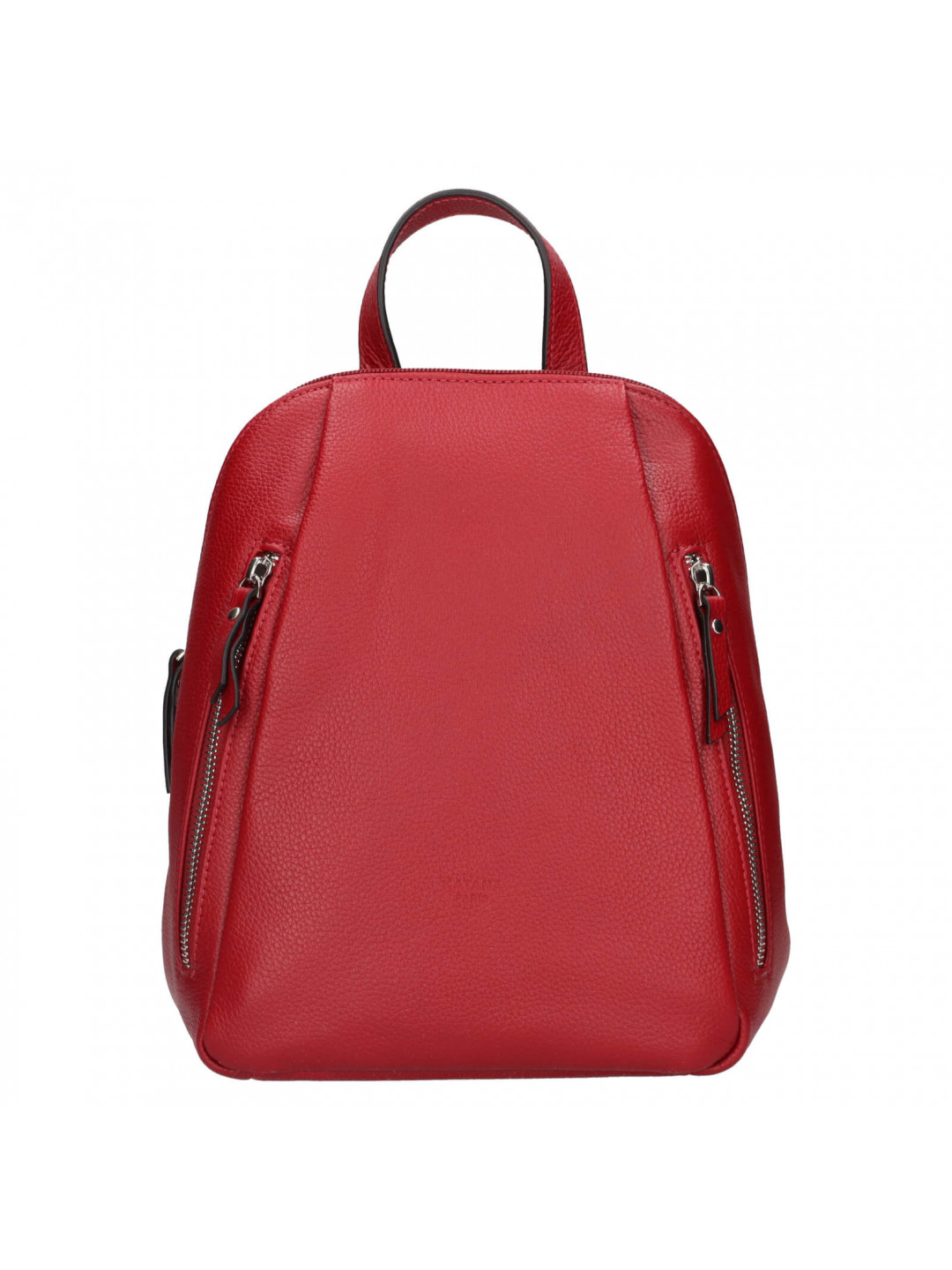 Dámský kožený batoh Katana Eliabet – červená